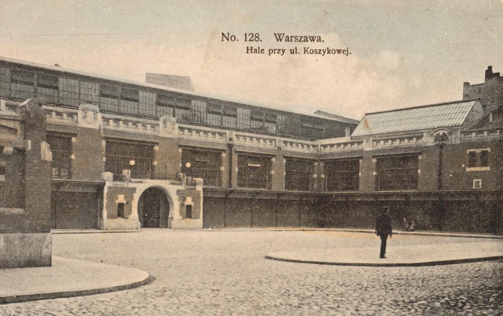 Hala Koszyki ok. 1910