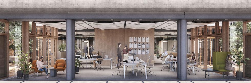 Modernizacja wnętrz siedziby wydawnictwa Agora w Warszawie